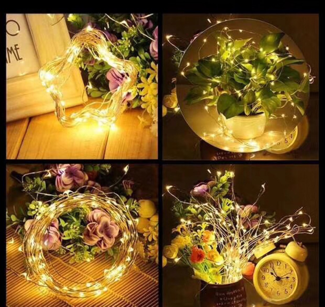 Copper Wire Led Light String Copper Wire Star Light String Light Network Red Battery Small Color Light Dormitory Diy Mini Decorative Light Bulb 111 Specification drawing