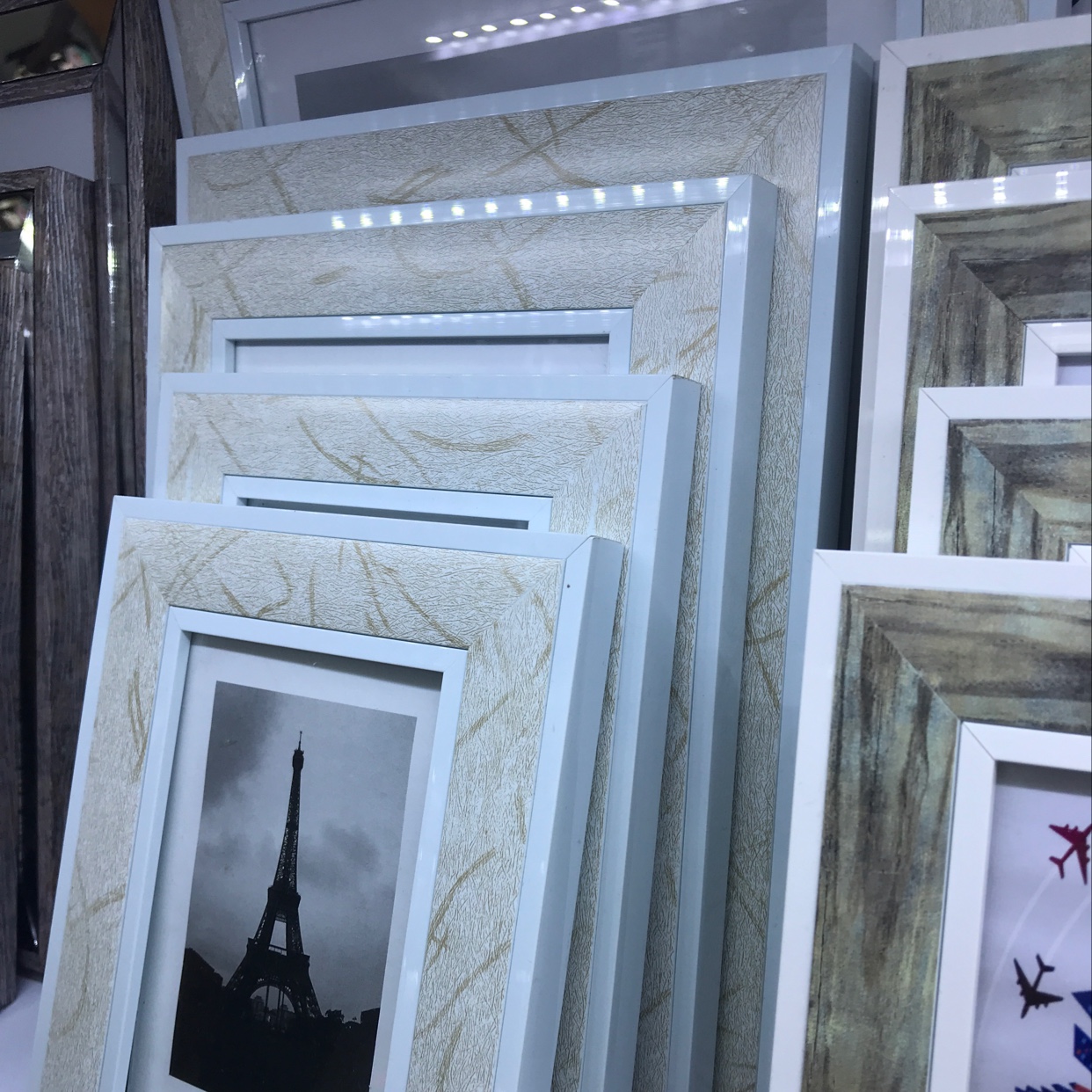 6寸仿木相框产品图