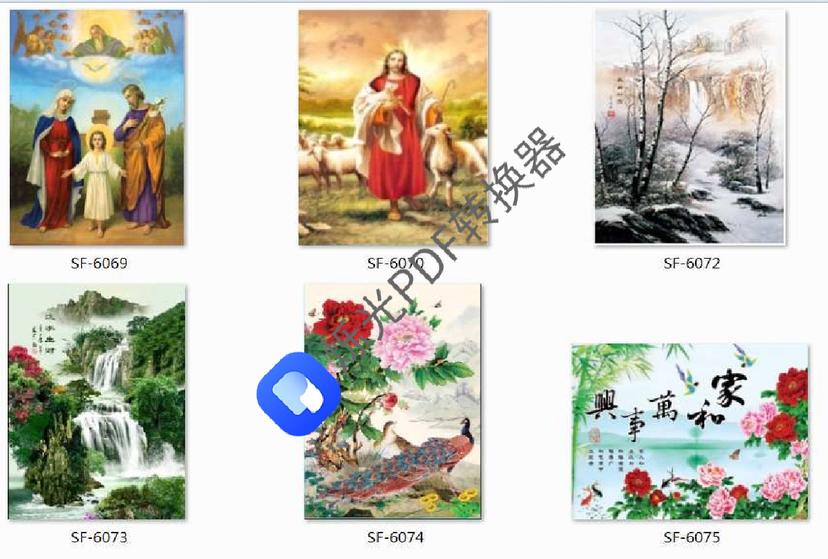 运通相框60X80cmPS相框5D立体画详情1