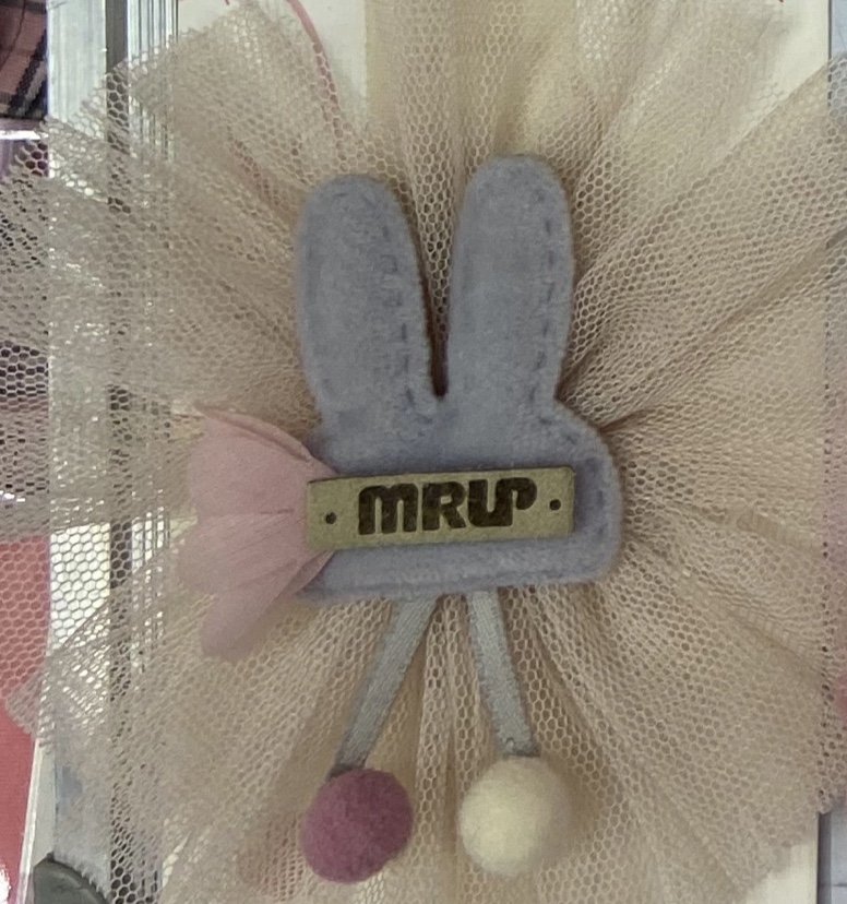 Korean version of children's rabbit yarn flower headdress thumbnail