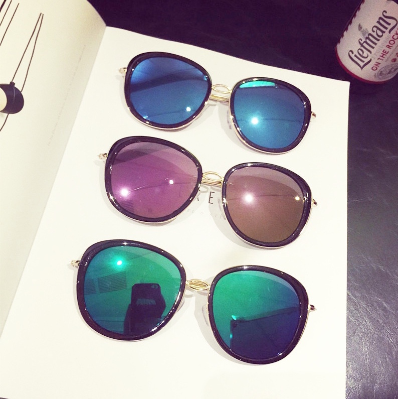 Round metal sunglasses
