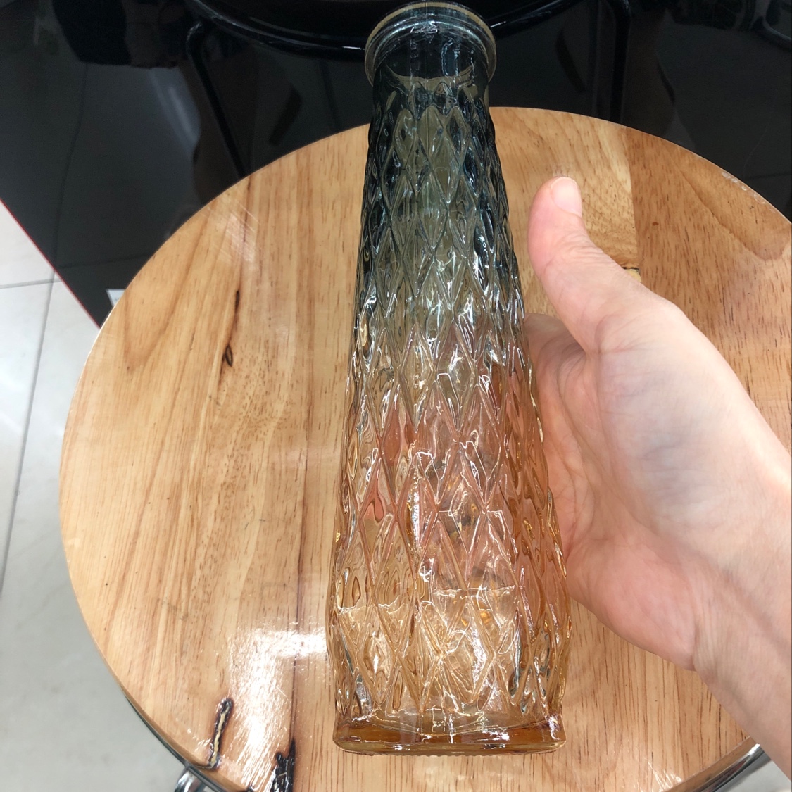 Mesh Vase Gradient details Picture