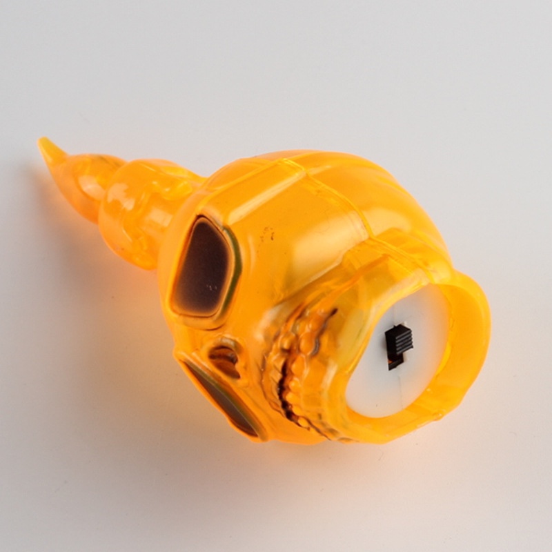 Factory direct sales of Halloween glowing ghost head candles, LED glowing candles, bar Halloween decoration props, Yimei toys undefined