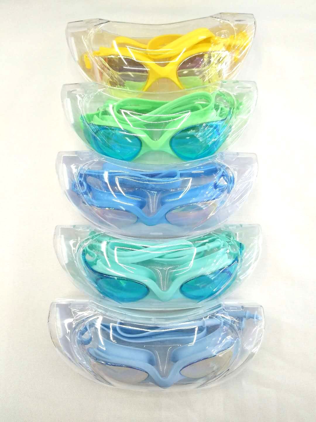 Yiwu Feiduo's new children's electronic gun electroplated swimming goggles are waterproof and anti-fog swimming goggles detail image 5
