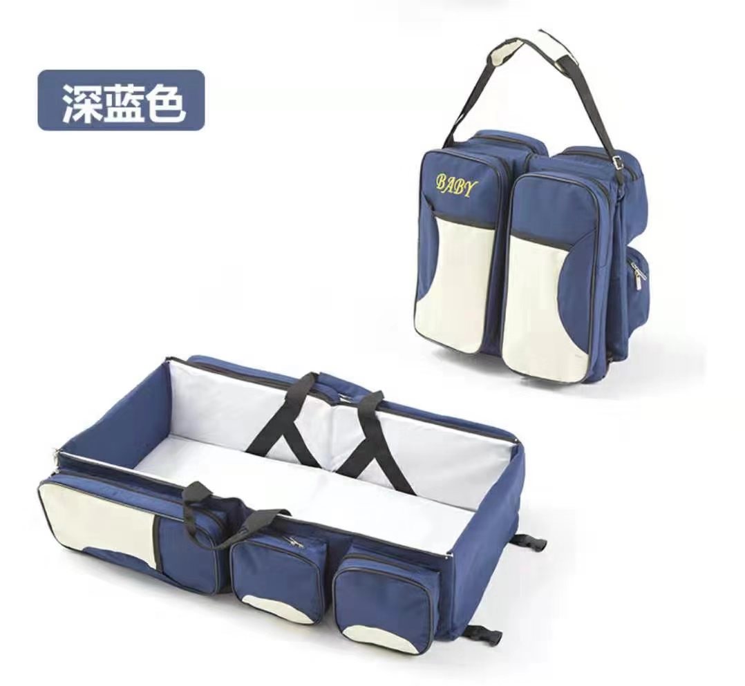 R367 Multi-functional Mommy Bag in blue