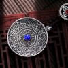 Buddhist peace amulets, ornaments, pendants, Tibetan decorations, ethnic style Nine Palaces and Eight Trigrams, small gifts for tourist areas, amulets Specification image