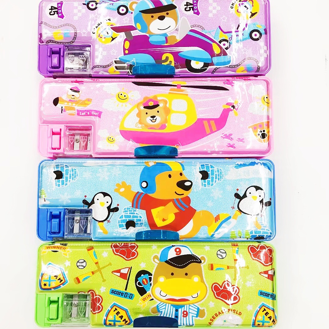 Plastic double - opener pencil case thumbnail