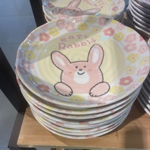 碗兔图盘子