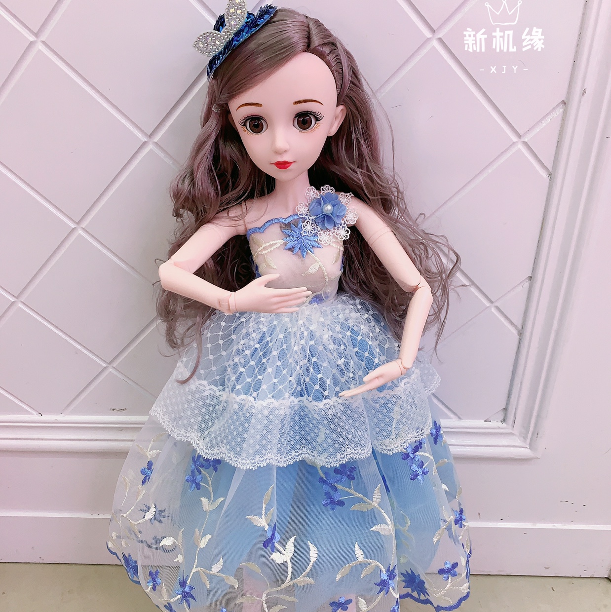 60cm智能音乐娃娃 洛熙公主 芭比娃娃6