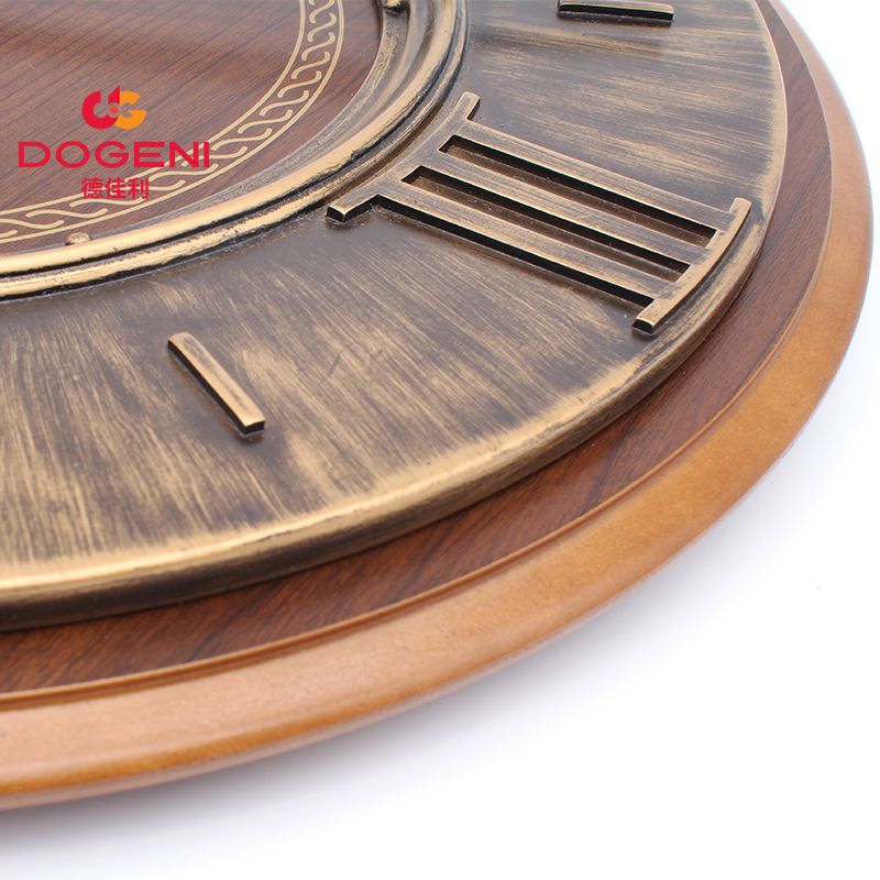 DOGENI/ Dejiali American retro creative fashion wall clock, home living room hourly chime classical clock Specification image