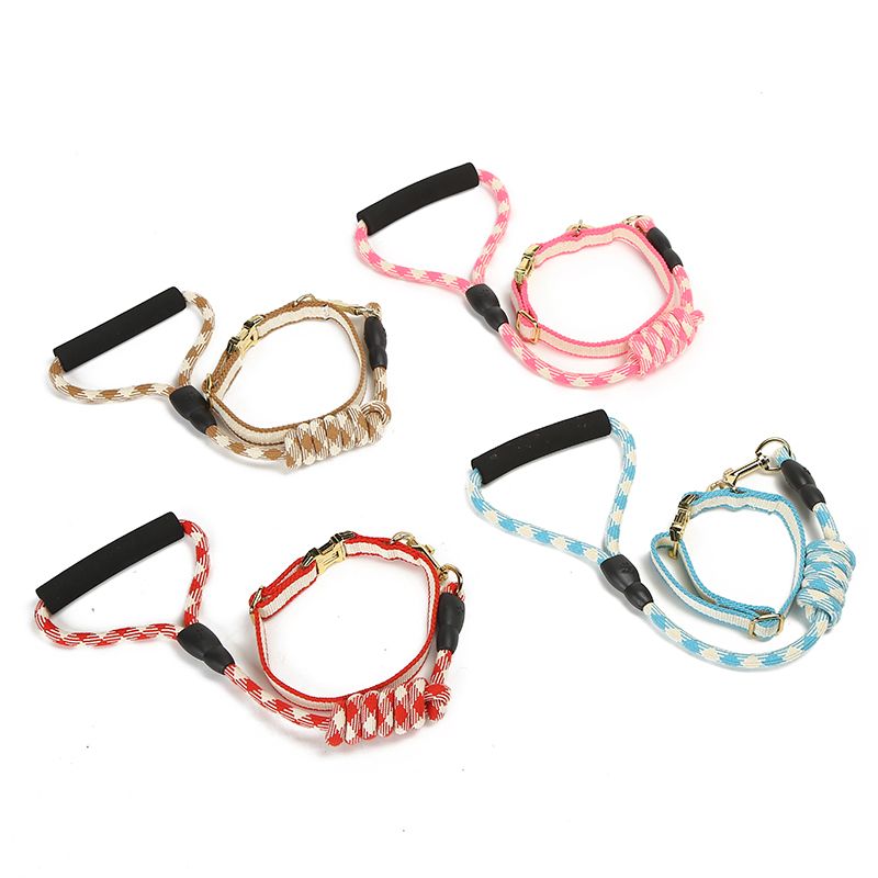 Dog leashes, Teddy golden retriever dog walking ropes, large, medium and small dog chest and back straps, dog chains, pet supplies