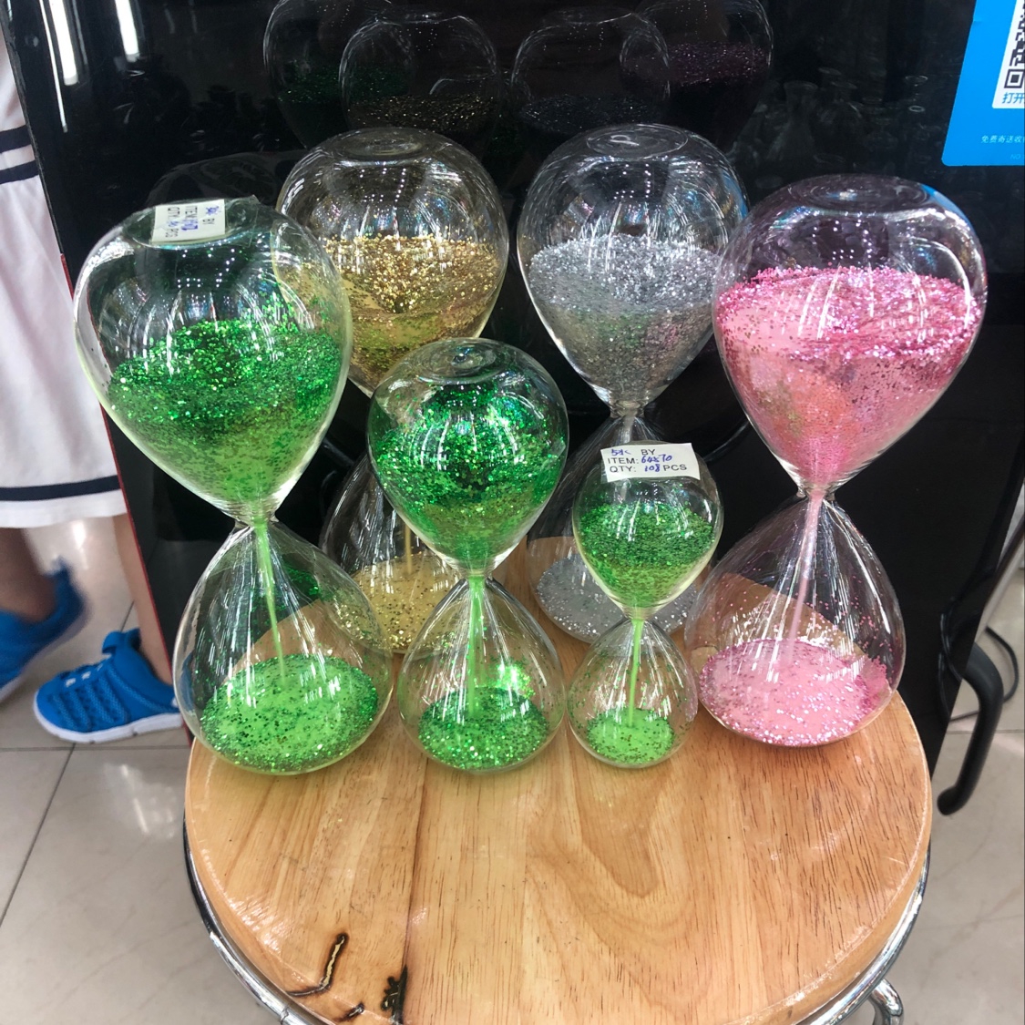 蜜蜡散珠/驱蚊手环带/蜜蜡白细节图