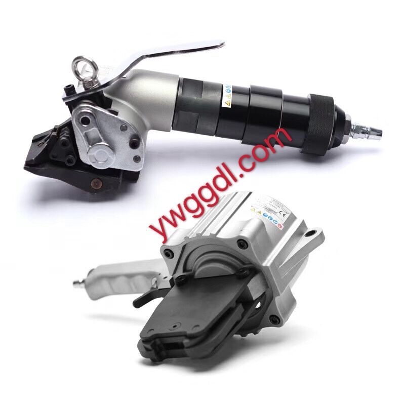 A19 Portable hot melt pneumatic button-free handheld plastic steel strapping machine, small automatic wooden box strapping machine Specification image