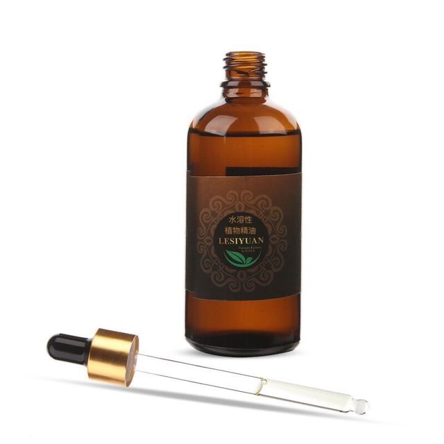 水溶性100ml香薰精油助睡眠精油灯香薰灯机熏香插电美容院香薰炉白底实物图