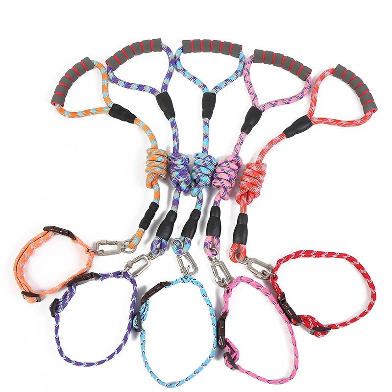 Pet leash out small and medium-sized dog explosion-proof dog leash put hand dog leash manufacturer direct sale thumbnail