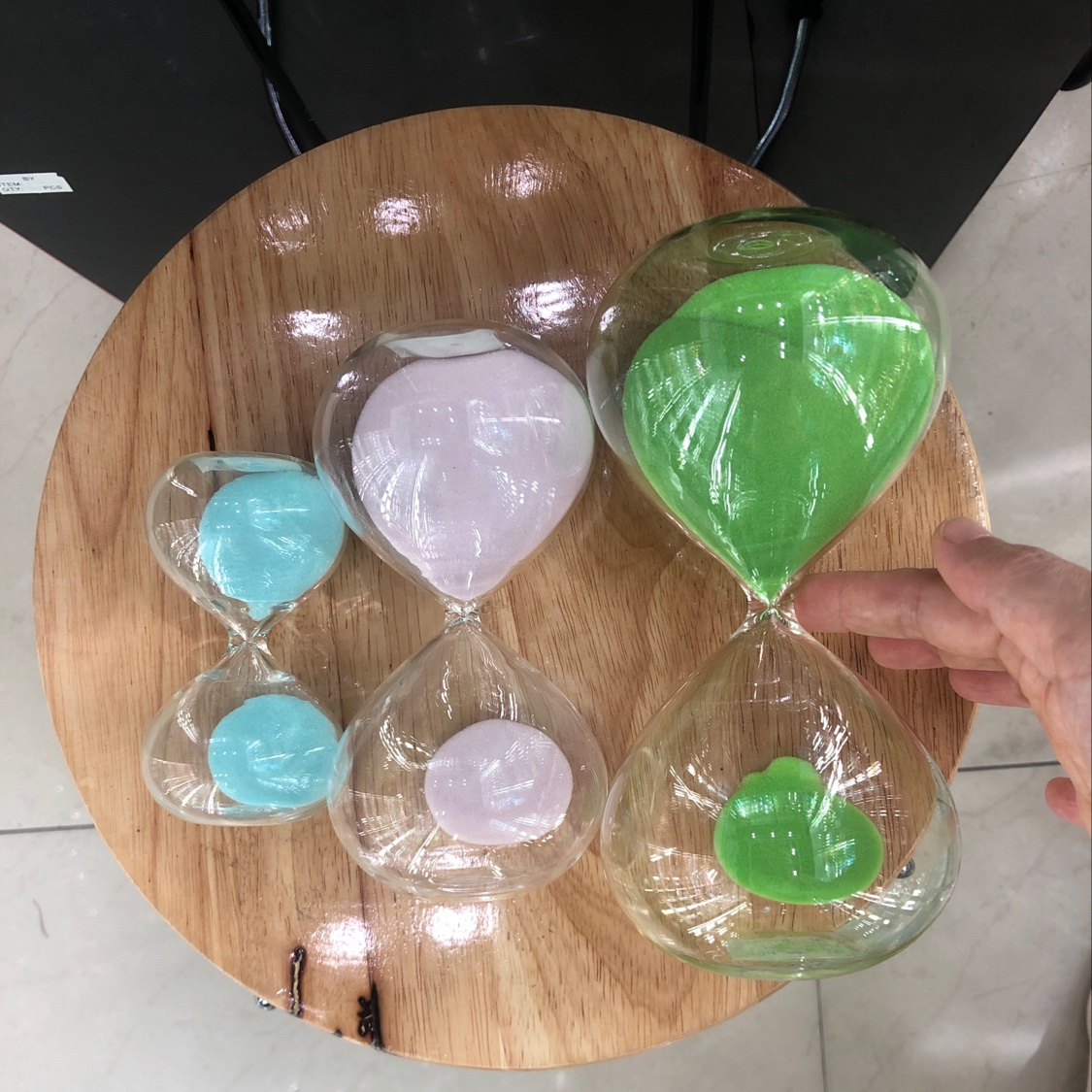 5 Minutes Onion Hourglass Application Scenario