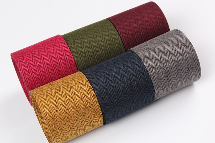 Factory direct sales South Korea thickened herringbone woven with diy handmade jewelry clothing accessories ribbon bow material thumbnail