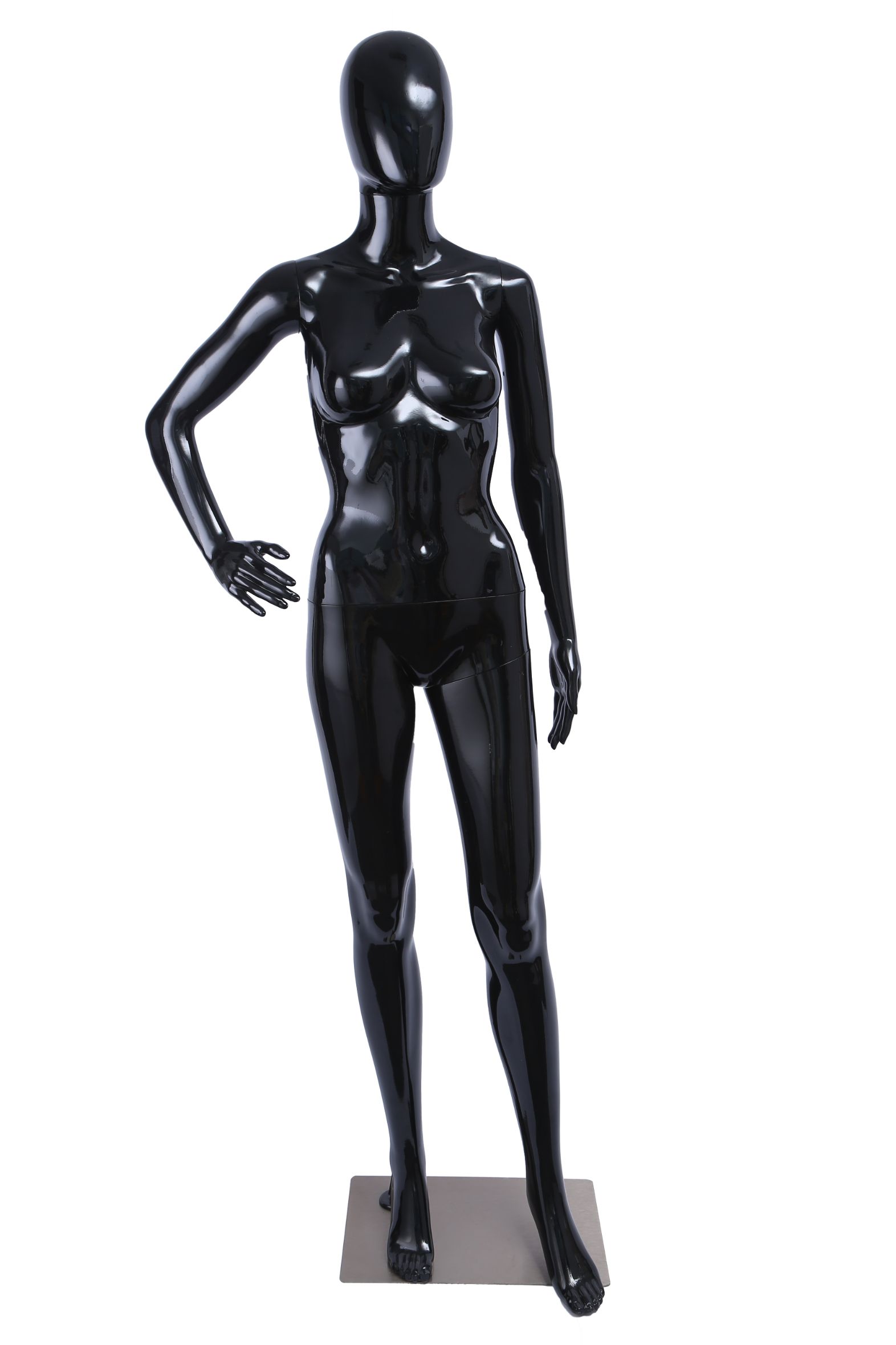 The factory direct sale bright black spray paint model model clothes display props clothing store use thumbnail