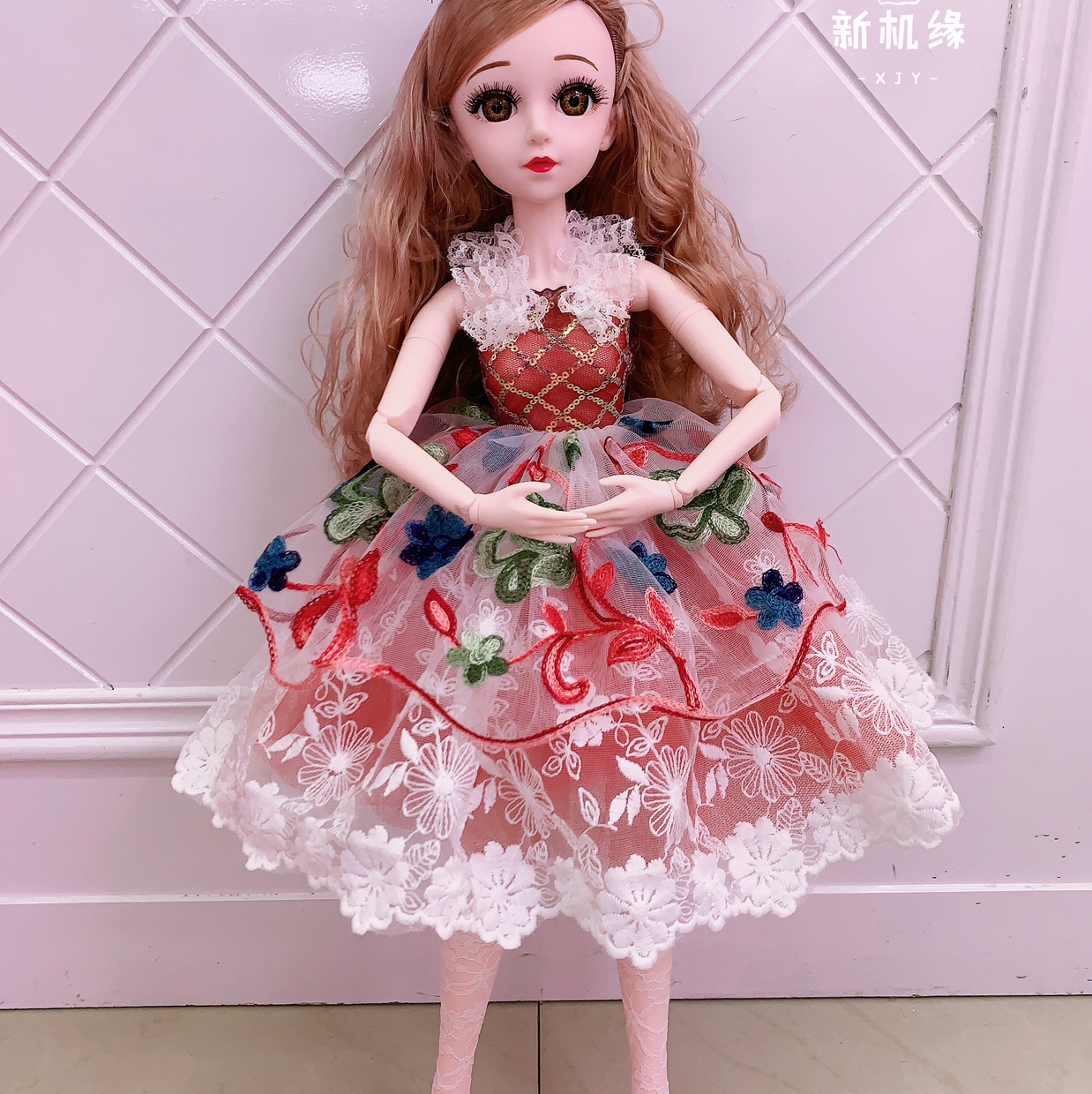 60cm智能音乐娃娃 洛熙公主 芭比娃娃8图