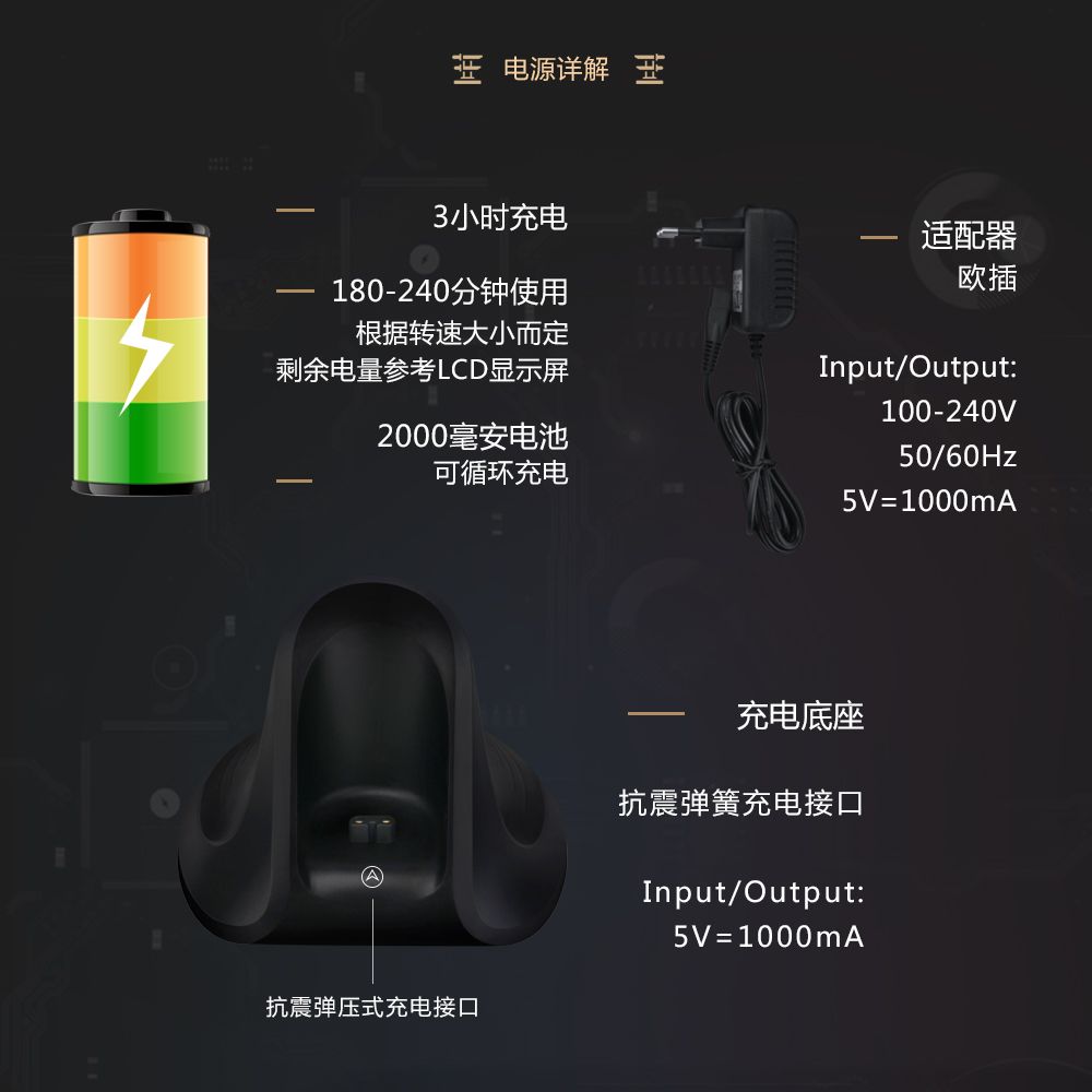 Cross-border exclusivo NK2272 LCD electric haircutter recargable electric cutter para peluquería profesional haircutter push Item Picture