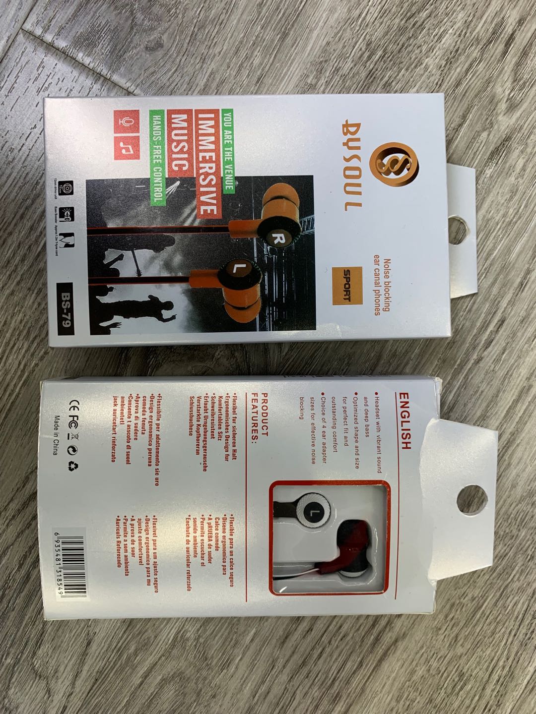 The BS-79 mobile phone headphones with microphone can be used to listen to music and answer voice calls pic 3