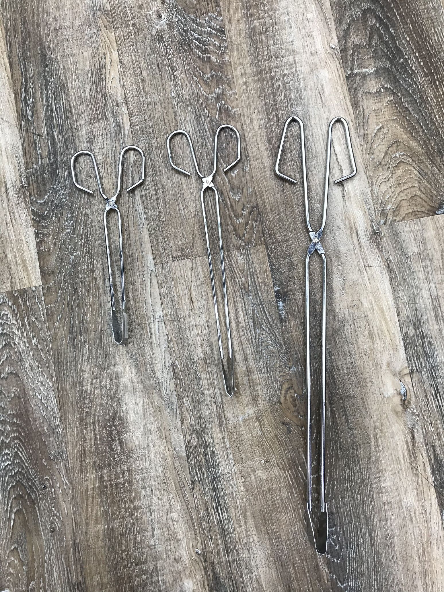 Carbon tongs, scissors tongs, barbecue tools for household use detail image 1