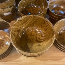 木纹大瓷碗
