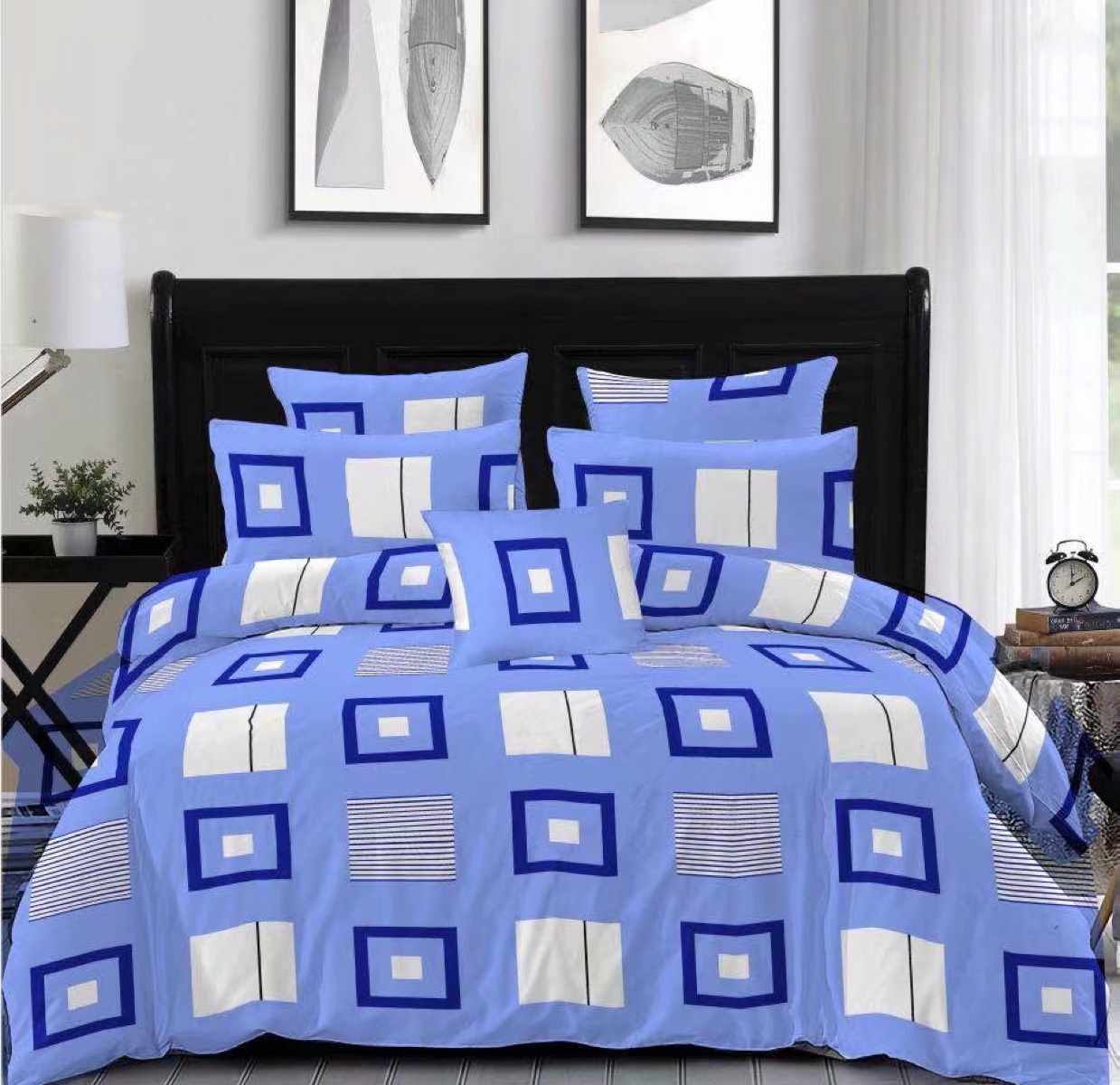 Run Measure Polyester Cotton 4-Piece Set undefined
