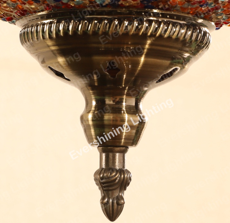 Turkish Mosaic table lamp decorative light night light large swan neck Application Scenario