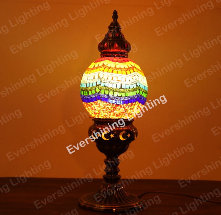 Turkish Mosaic lamp decorative lamp night lamp large table lamp thumbnail
