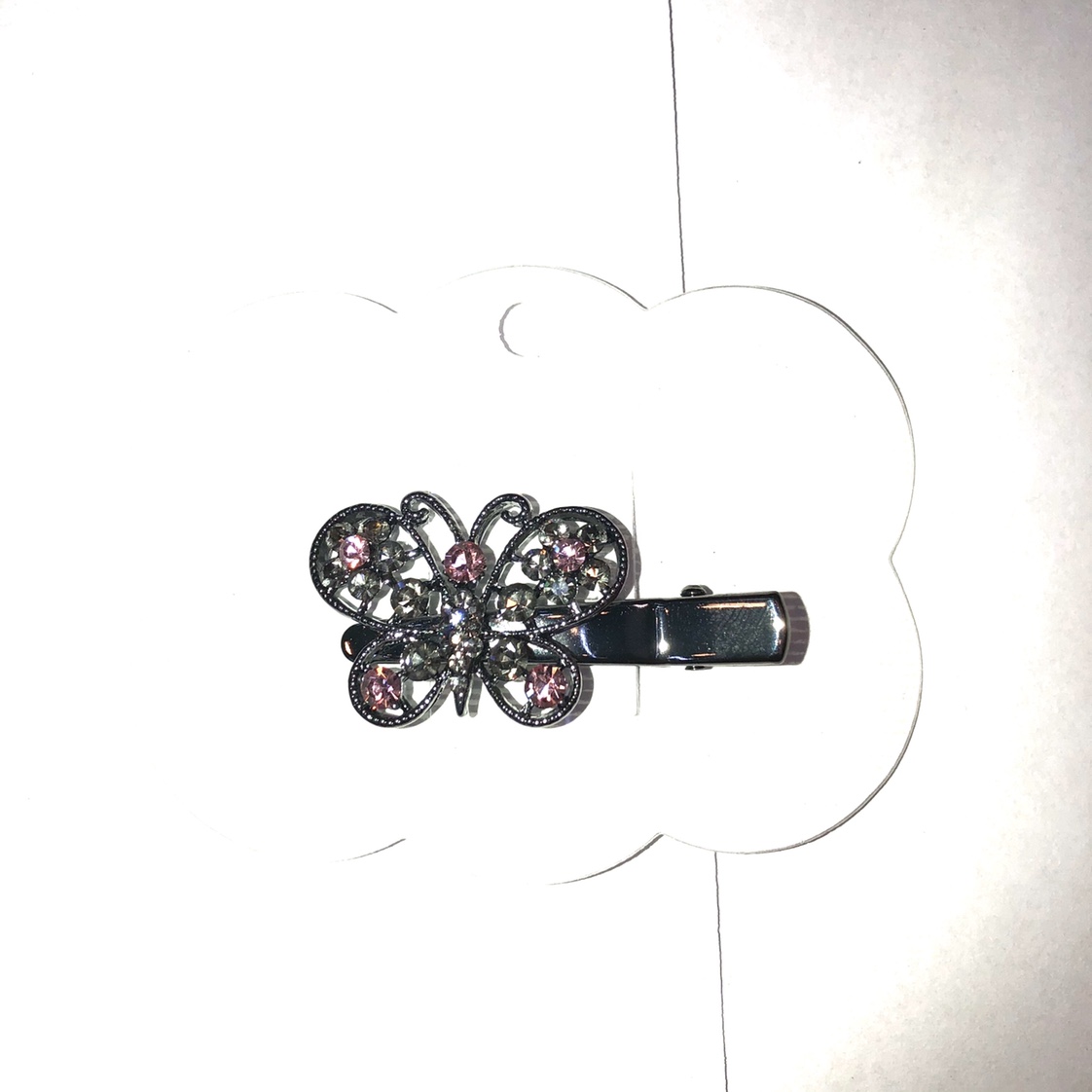 Versión coreana taladro colorido duckbill clip grande franja clip para el pelo accesorios para el pelo strass disco clip para el pelo clip superior clip lateral brocha clip para el pelo tarjeta para el pelo jardín mariposa
