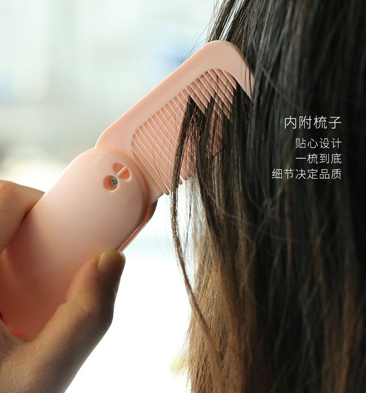 Mirror folding comb fan detail image 5