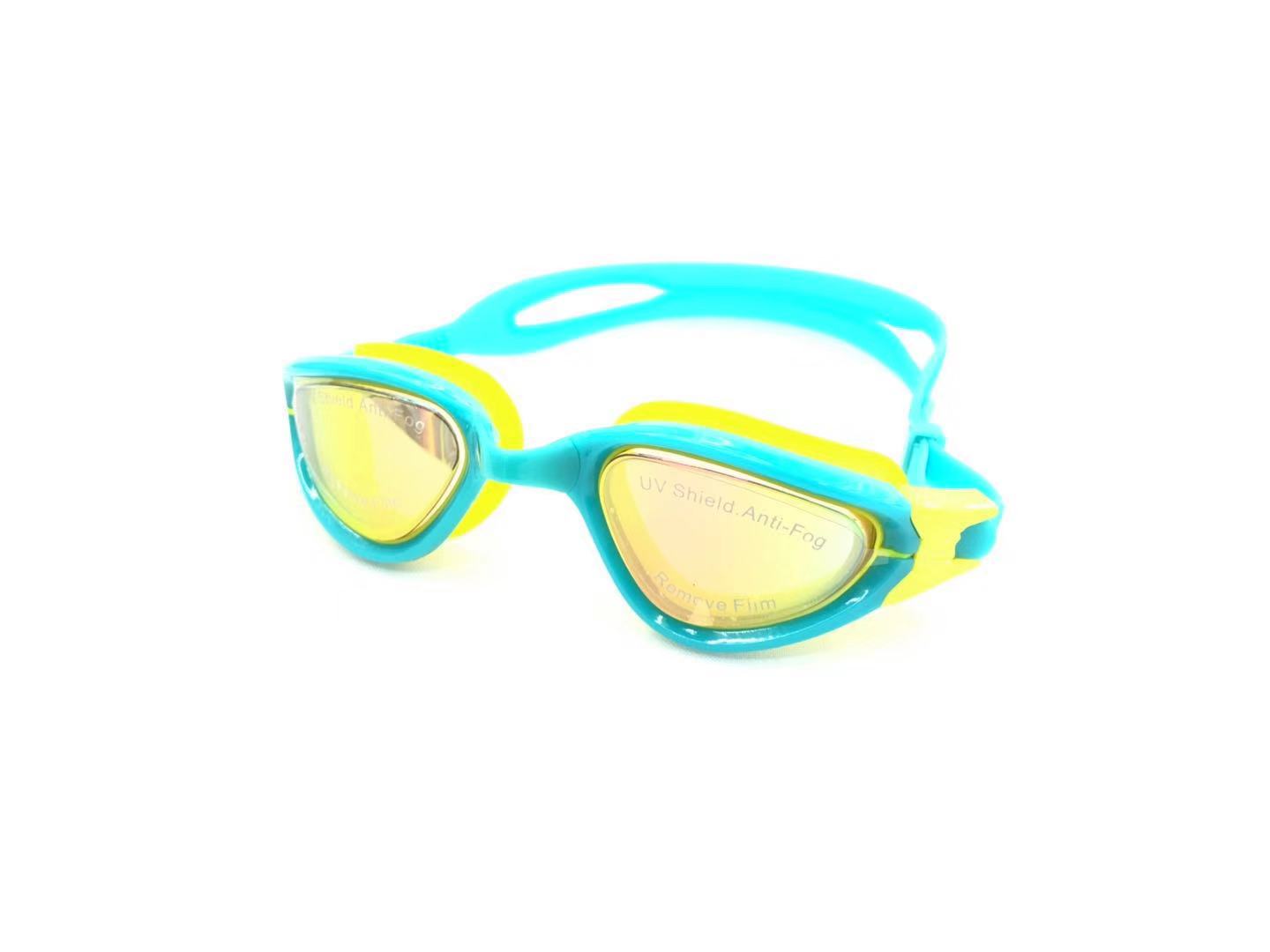 Yiwu Feiduo Factory Direct sales of new adult swimming goggles, waterproof and anti-fog swimming goggles, electroplated multi-color bestsellers detail image 5