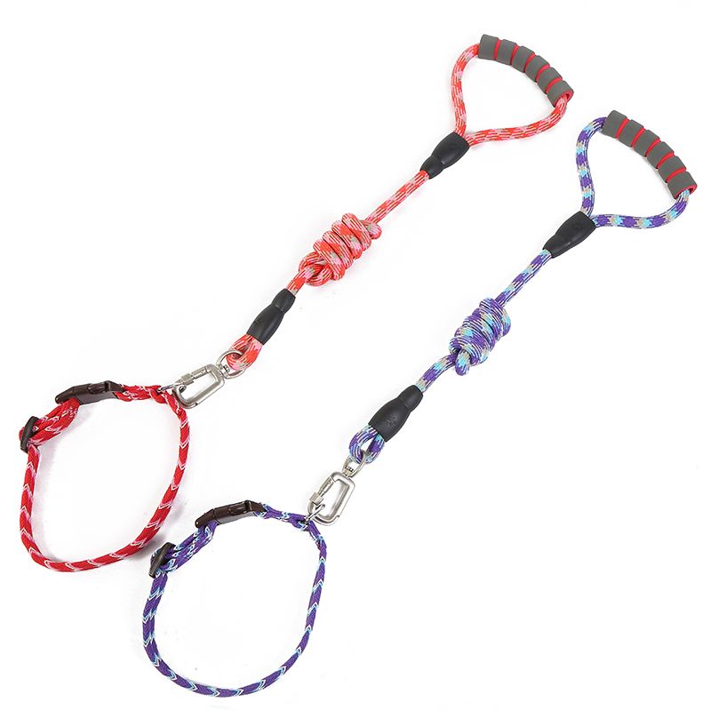 Pet leashes for small and medium-sized dogs going out, anti-explosion dog leashes, dog leashes, hand leashes, dog chains, direct sales from the manufacturer detail image 2