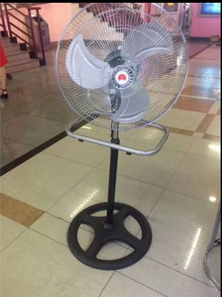 外贸出口4521工业扇地扇趴地扇二合一四孔圆底盘实惠爆款好质量产品图