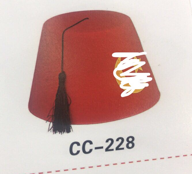 红帽子派对装饰帽子批发