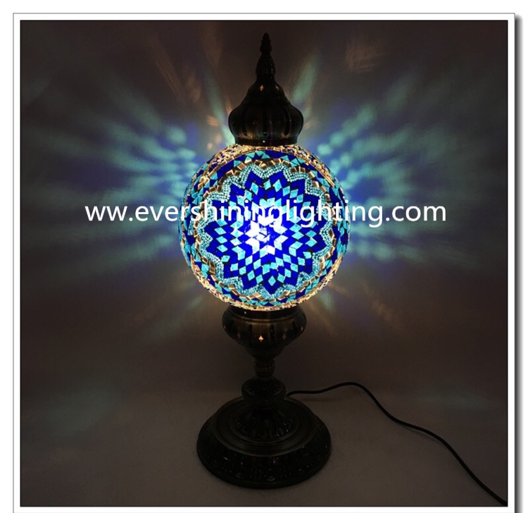 Turkish Mosaic lamp decorative lamp night lamp large table lamp thumbnail