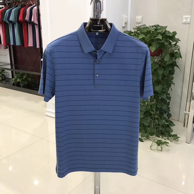 Xu Men's 2020 new summer collection, a trendy and loose ice silk Hong Kong-style half-sleeved men's summer wear details Picture