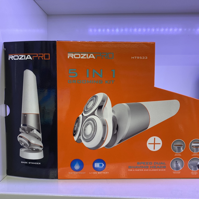 ROZIA professional USB charging cable, washable, twist-switch razor, hair clipper HT9534 details Picture