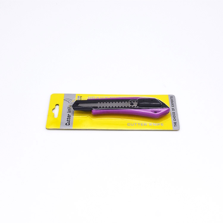 插卡189-A美工刀紫色裁纸刀小刀