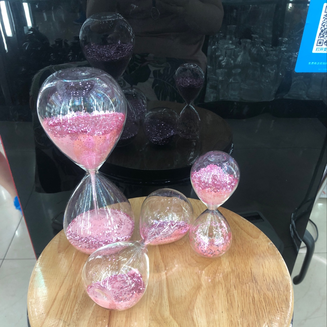 蜜蜡散珠/驱蚊手环带/蜜蜡白白底实物图