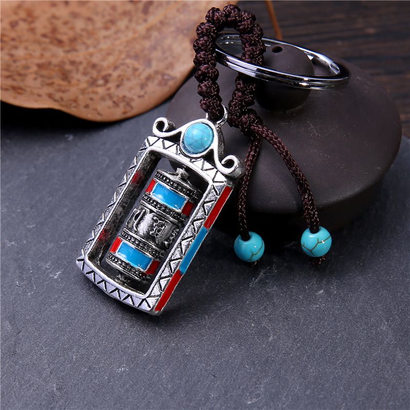 Wholesale of Tibetan ornaments, Nepalese prayer wheel, car decoration pendants, ethnic style religious ritual implements, waist tags and keychains