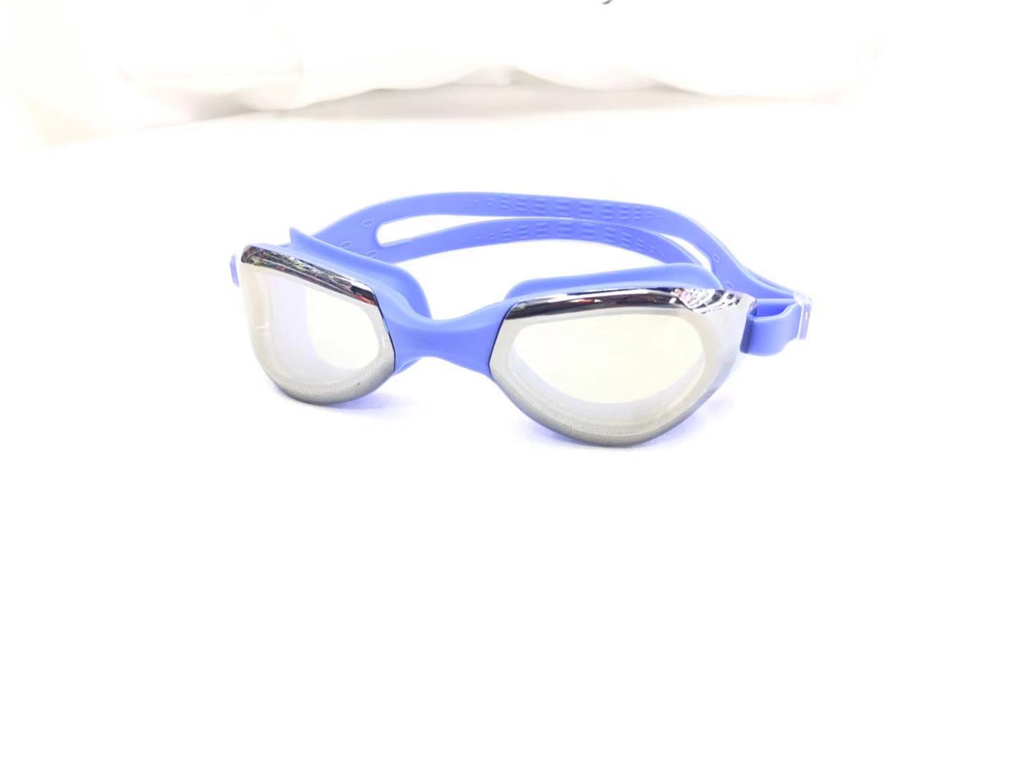 Feiduo Factory direct sales of new electroplated adult swimming goggles, waterproof and anti-fog swimming goggles detail image 2