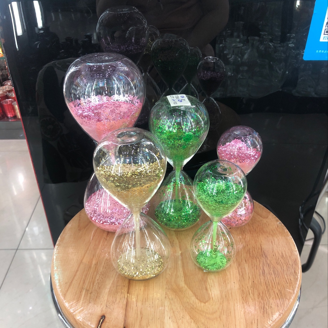 大号水滴亮片沙漏详情图6