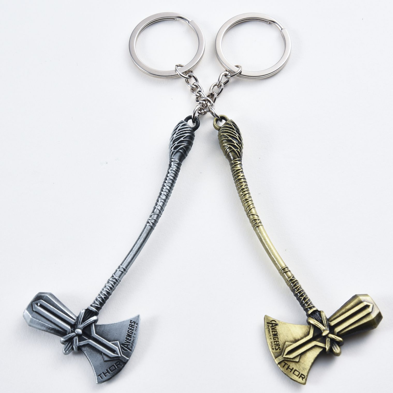 复仇者联盟3无限战争洛基雷神之锤 暴风战斧 毁灭之锤金属钥匙扣详情图6