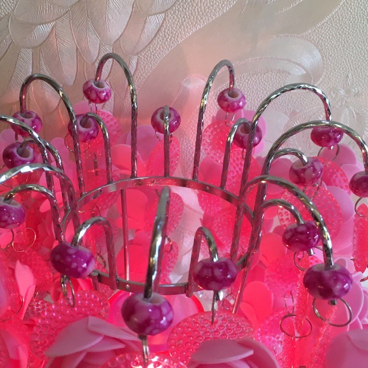 Double lamp 18 strings of rose aroma diffuser lamp Crystal table lamp for sleep aid, specially designed for beauty salons Item Picture