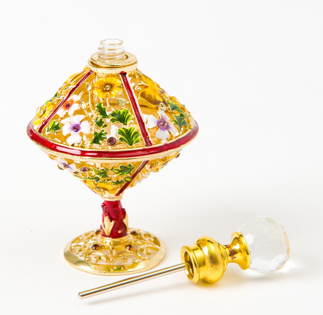 Enamel color perfume bottle, Parma Perfume Dragon, passionate love for men and women, unisex perfume bottle, perfume empty bottle wholesale Specification image