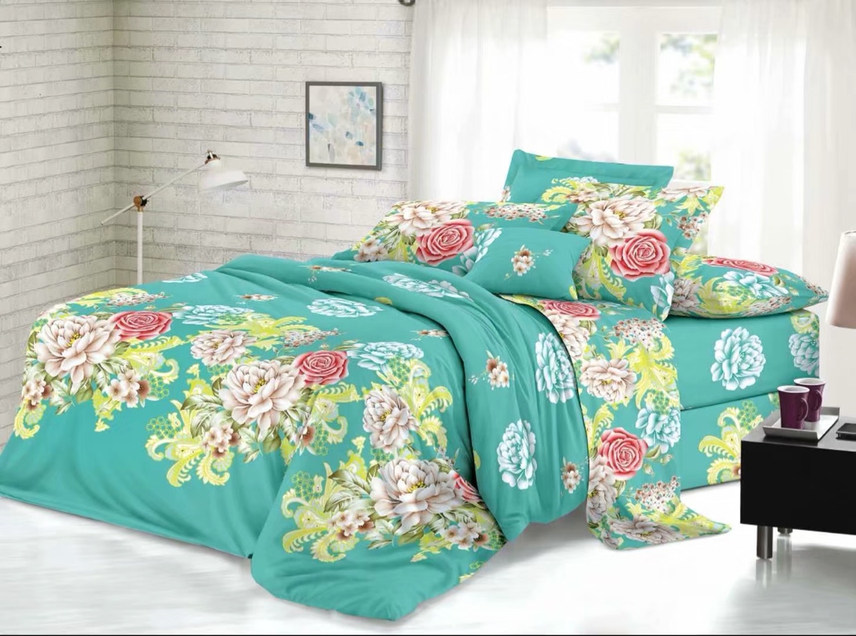 Run Measure Polyester Cotton 4-Piece Set Specification drawing