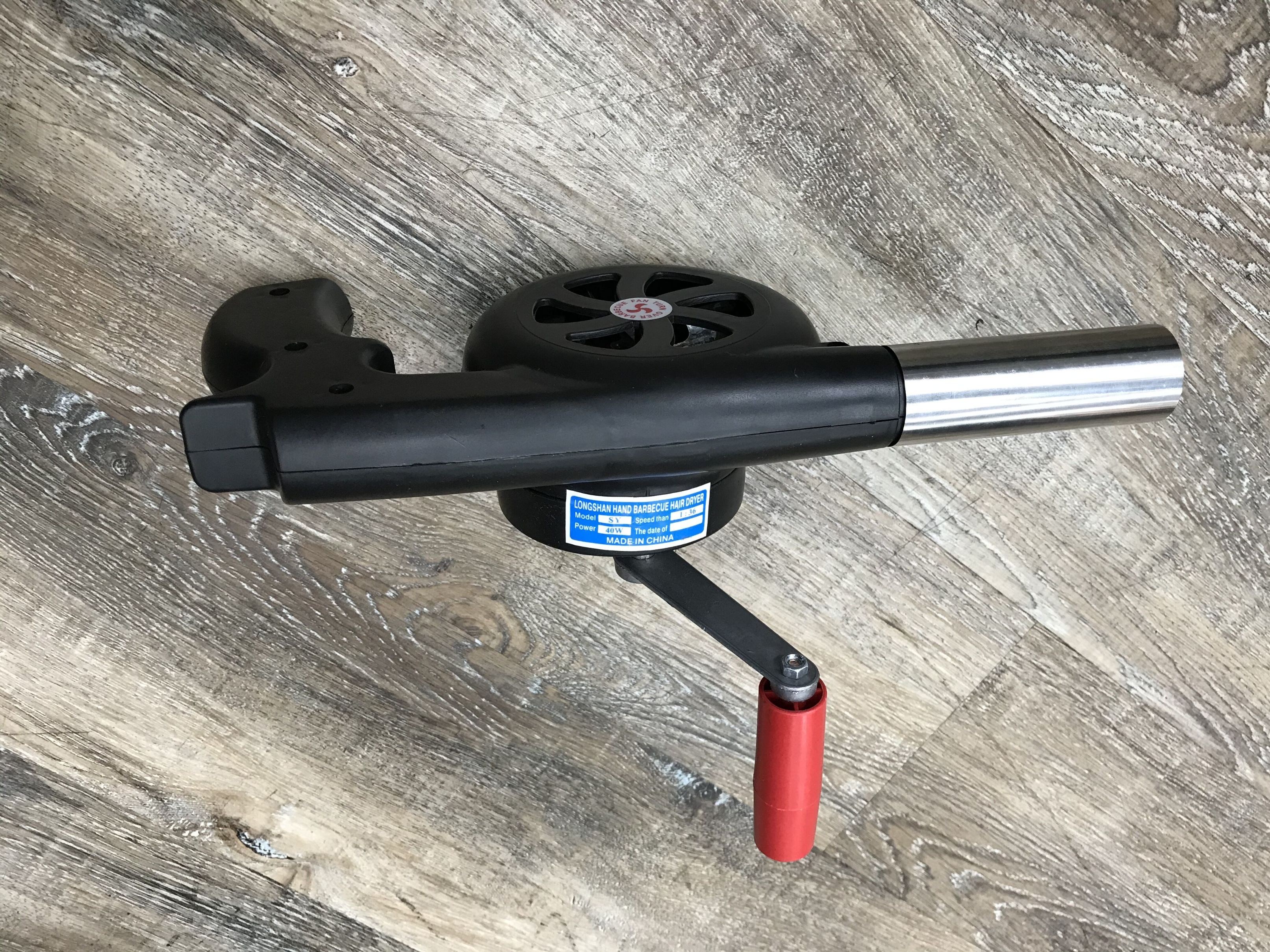 Outdoor household barbecue manual blower and hair dryer detail image 1