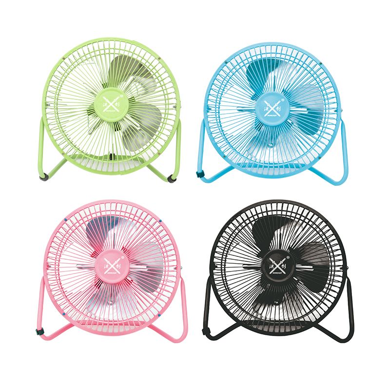 Hongjian 8-inch usb fan is a mini computer fan with adjustable wind speed in two Settings for offices, student dormitories and bedrooms detail image 1